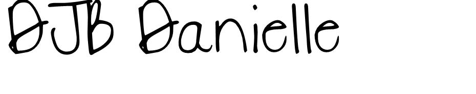 DJB Danielle 2.0 font